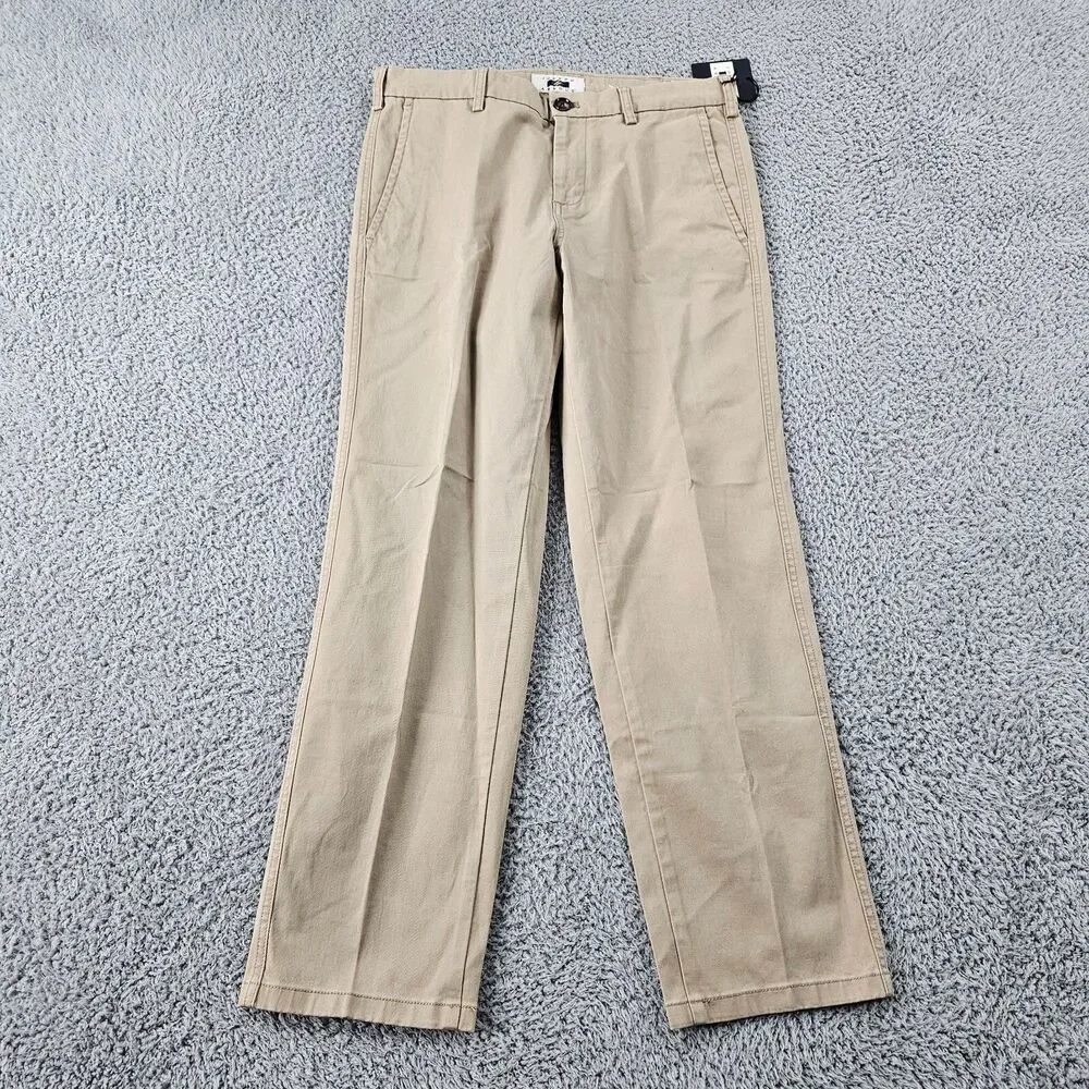 Joseph Abboud Pants 32x29 Khaki Beige Chino Comfort Stretch Preppy Casual NWT